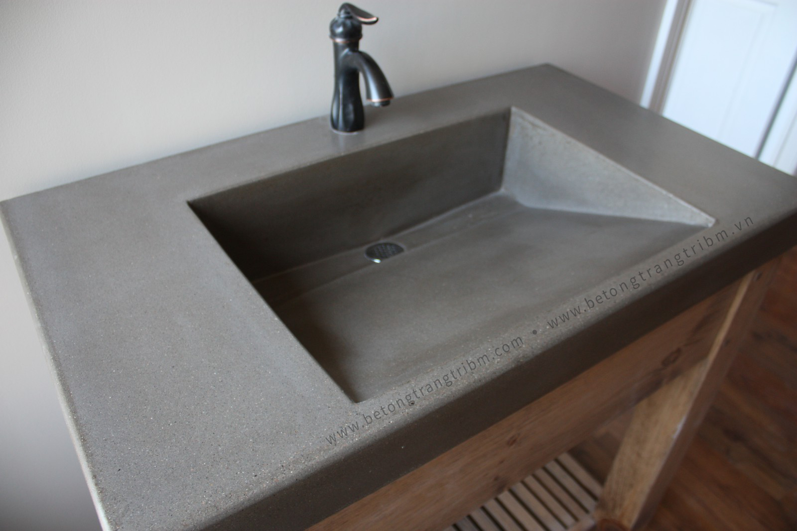 Chậu rửa bê tông