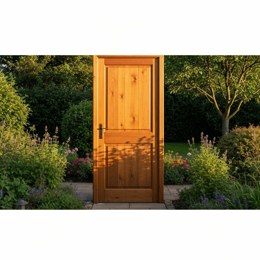 Cửa gỗ tự nhiên