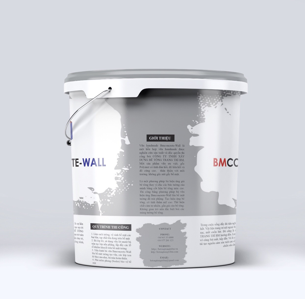 Sơn giả bê tông Bmconcrete-Wall